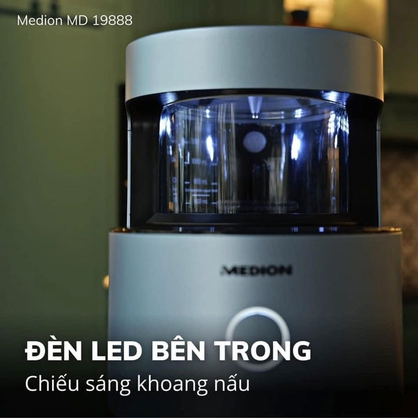 Trang bị đèn LED thông minh, dễ dàng quan sát